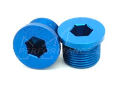 BMS BMW Billet Aluminium N54 N55 S55 Oil Thermostat Caps (Pair) - ML Performance UK