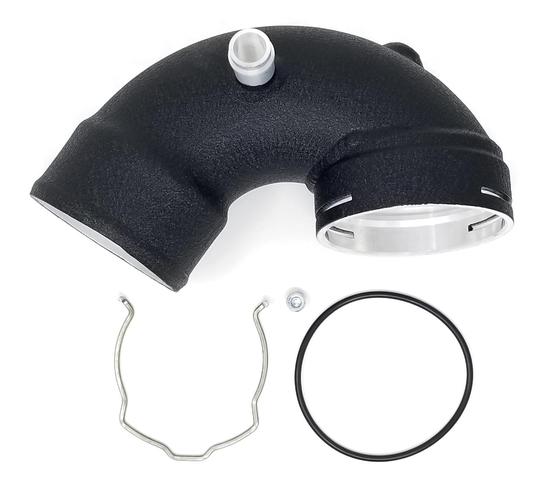 BMS BMW S55 F80 F82 F83 Replacement Upgraded Cold Side J-Pipe Charge Pipe (M2 Competition, M3 & M4) - ML Performance UK