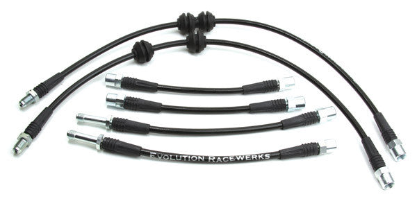 BMS BMW E82 E92 Stainless Steel Brake Line (135i, 335i & M3) ML Performance UK 