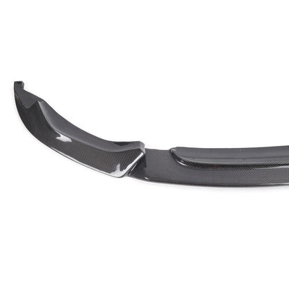 Basic Carbon BMW F80 F82 F83 F33 F83 Varis Style Carbon Fibre Front Lip Spoiler (M3 & M4) - ML Performance UK