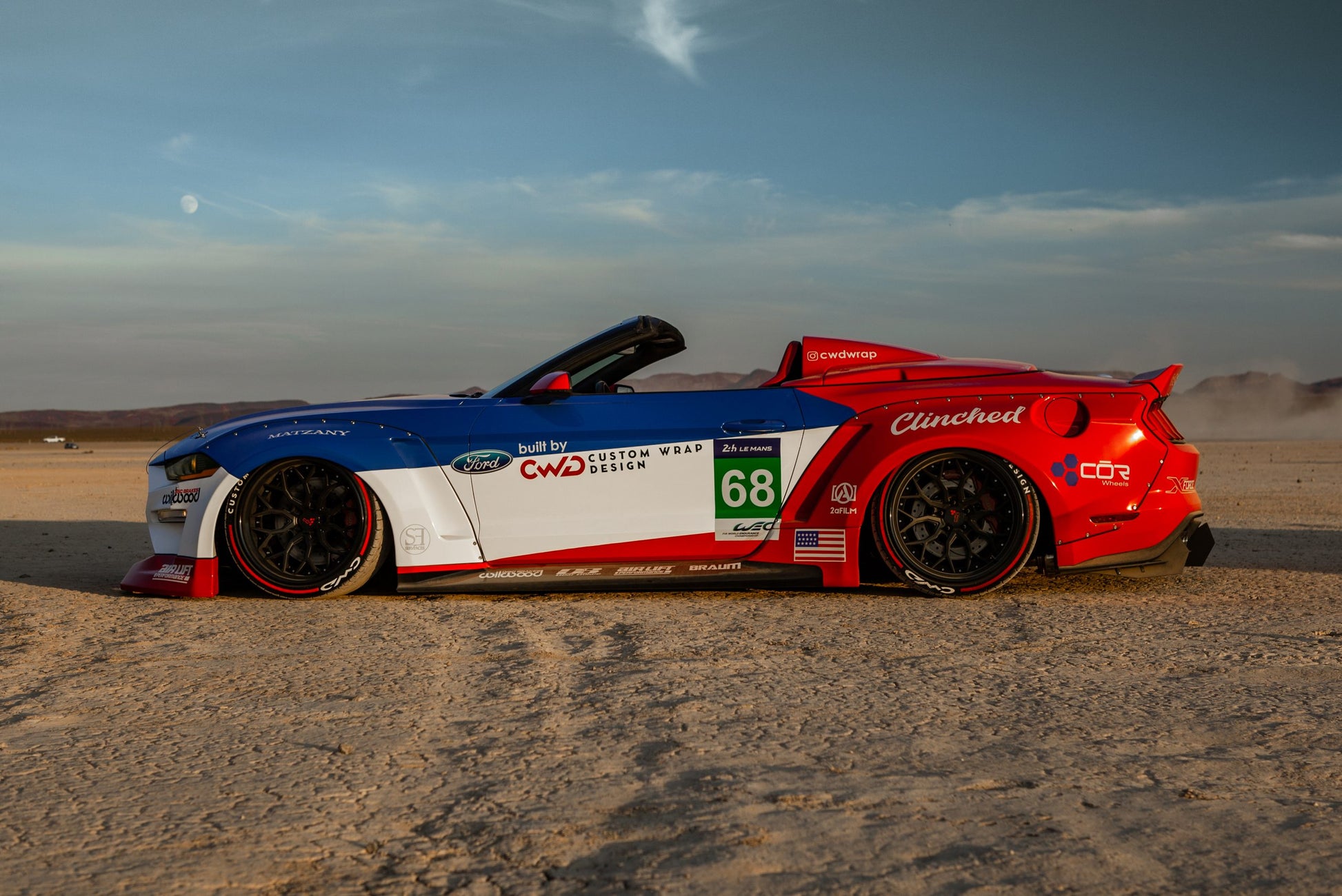 Clinched S550 2015+ Ford Mustang Spider Top | ML Performance US Car Parts