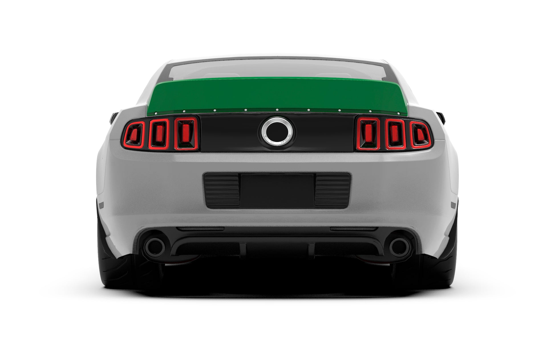 Clinched Ford Mustang S197 (2010-2014) Ducktail Spoiler