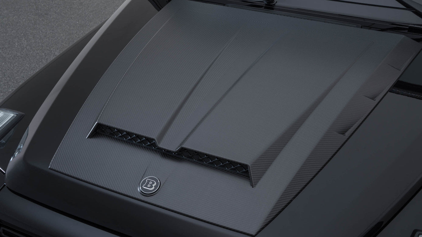 Genuine Brabus Mercedes-Benz Carbon Fibre Hood Attachment (Inc. G63 AMG, G550 & G500)