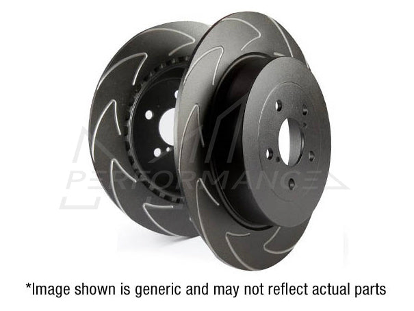 EBC Audi Seat Skoda Volkswagen BSD Series Sport Front Discs - ATE Caliper (Inc. 8N TT, 6P lbiza, 1U Octavia & MK4 Golf GTI) | ML Performance US