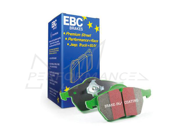 EBC Porsche 95B Macan Greenstuff 6000 Series Truck And SUV Rear Brake Pads - TRW Calliper - ML Performance US