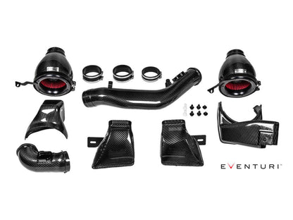 Eventuri BMW S55 F80 F82 F83 Carbon Performance Intake with open Metal Duct V1 (M3 & M4) - ML Performance UK