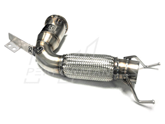 Evolution Racewerks (ER) BMW Mini B46 Competition Series 4" Catted Downpipe (X1, X2 & Mini Cooper S) - ML Performance UK