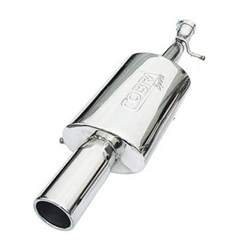 Cobra Exhaust Ford Fiesta (Mk6) Zetec S Rear Performance Exhaust Box | ML Performance US Car Parts