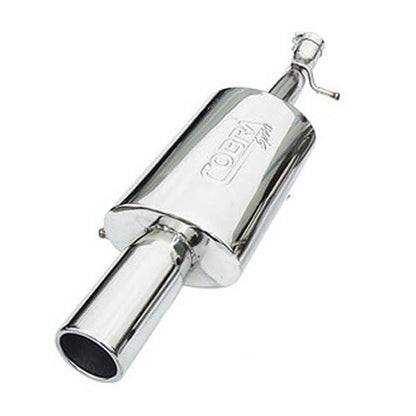 Cobra Exhaust Ford Fiesta (Mk6) Zetec S Rear Performance Exhaust Box | ML Performance US Car Parts