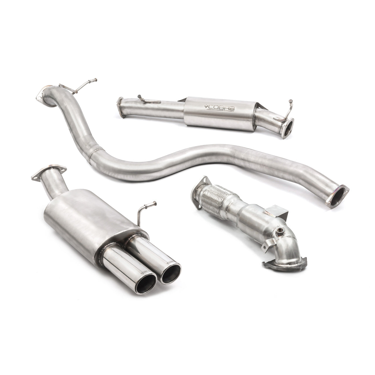 Cobra Exhaust Ford Fiesta (Mk7) ST 180/200 Turbo Back Performance Exhaust | ML Performance US Car Parts
