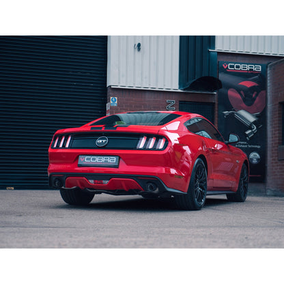 Cobra Exhaust Ford Mustang 5.0 V8 GT Fastback (2015-18) 2.5" Cat Back Performance Exhaust