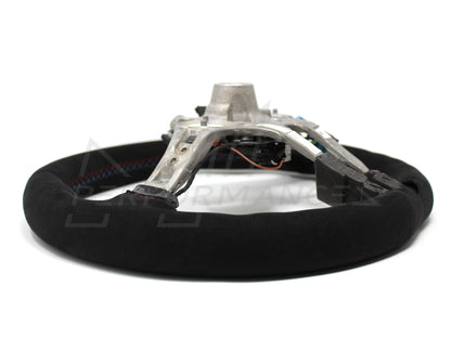 Genuine BMW F80 F82 M Performance Alcantara Steering Wheel with Carbon Fibre Trim & Race Display (M3 & M4) - ML Performance UK