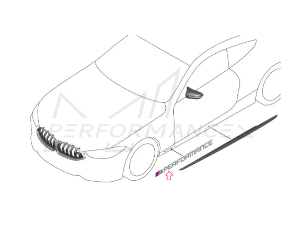 Genuine BMW M Performance F40 G20 F91 G14 G05 Sticker Set (Inc. M135ix, M340i, M850ix & M8) - ML Performance UK