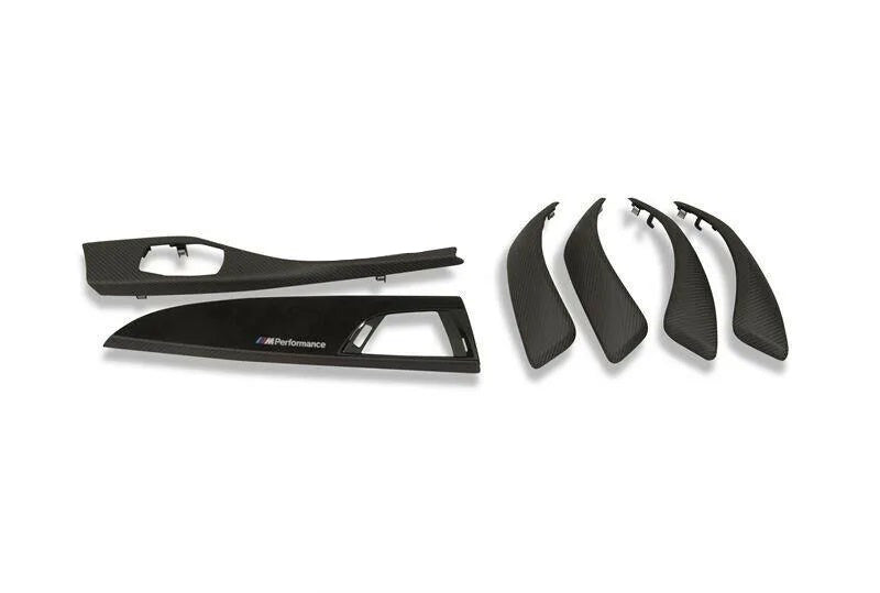 Genuine BMW F20 RHD Carbon & Alcantara Interior Trim Covers (Inc. 118i ...