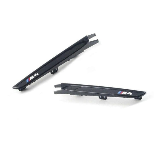Genuine BMW F82 F83 M4 M Performance Gloss Black Fender Grilles (Pair) - ML Performance UK