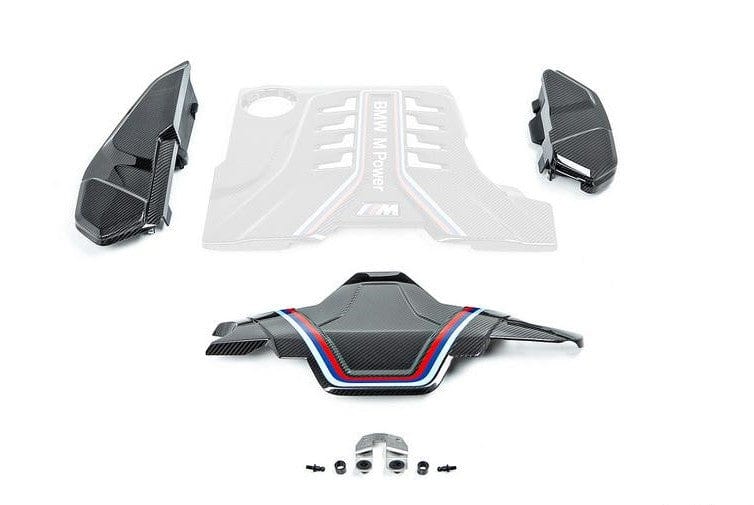 Genuine BMW F90 F91 F92 F93 M Performance Carbon Engine Cover Extension Kit (M5 & M8) - ML Performance UK