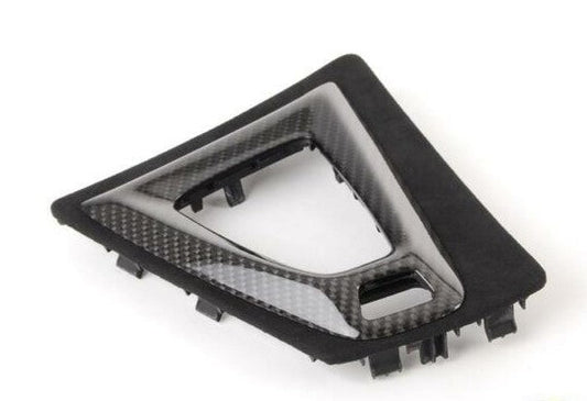 Genuine BMW M Performance F80 F82 F83 LHD Carbon Alcantara Gear Selector Surround (M3 & M4) - ML Performance UK
