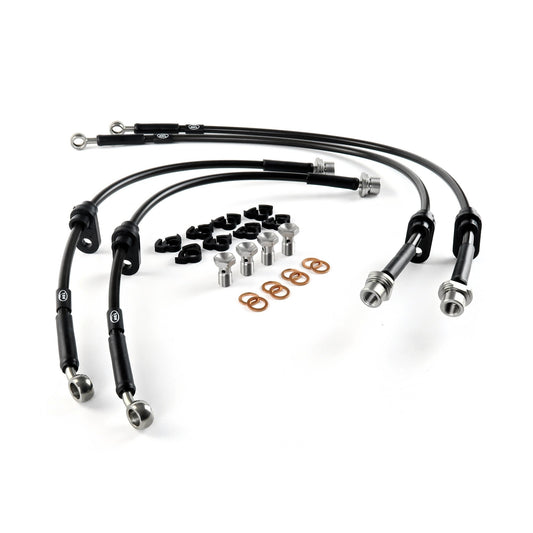 HEL Performance Toyota GR Yaris Stainless Steel Front and Rear Braided Brake Lines - ML Performance UK