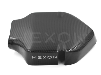 Hexon BMW S55 F80 F82 F87 Pre-Preg Carbon Fibre Chargecooler Cover (M2 Competition, M3 & M4) - ML Performance UK