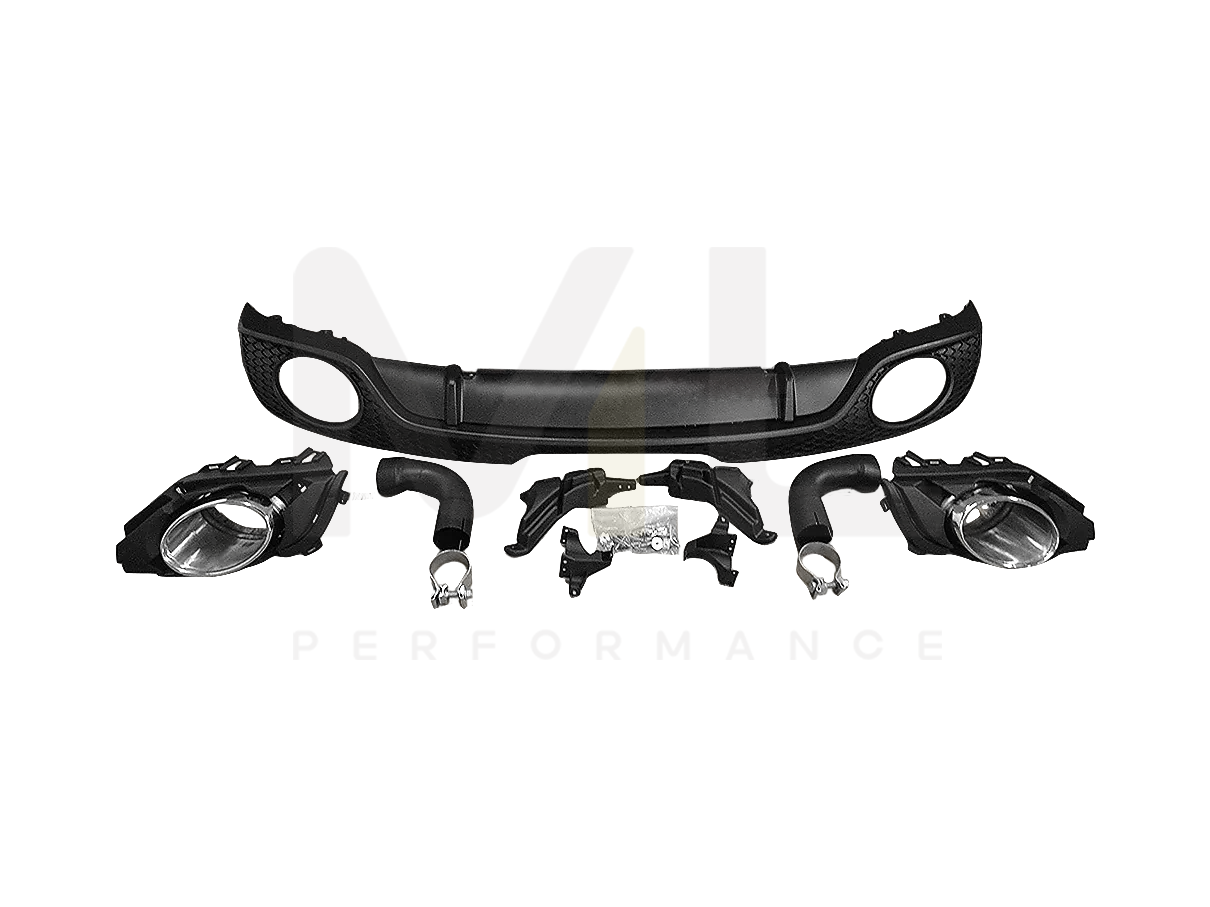 HZ Dynamics Audi TT 8J MK2 TTRS-Type Rear Bumper Diffuser - ML Performance US