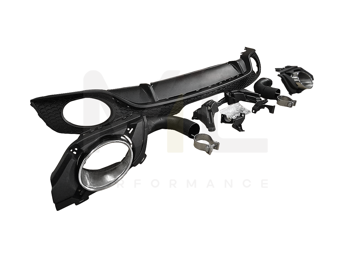 HZ Dynamics Audi TT 8J MK2 TTRS-Type Rear Bumper Diffuser - ML Performance US