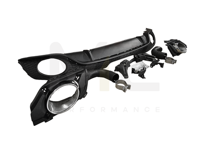 HZ Dynamics Audi TT 8J MK2 TTRS-Type Rear Bumper Diffuser - ML Performance US