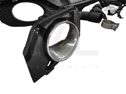 HZ Dynamics Audi TT 8J MK2 TTRS-Type Rear Bumper Diffuser - ML Performance US