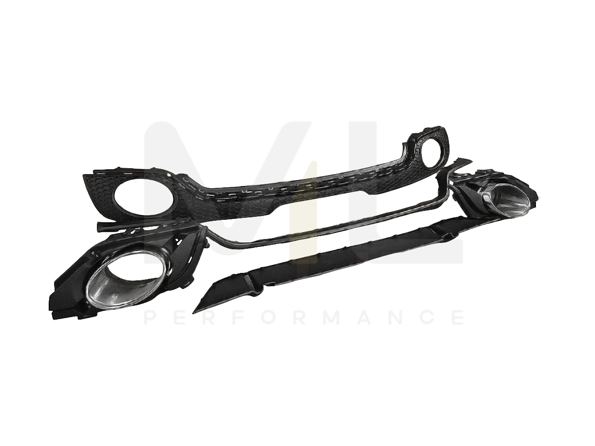 HZ Dynamics Audi TT 8J MK2 TTRS-Type Rear Bumper Diffuser - ML Performance US