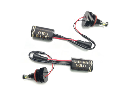 LUX BMW E82 E90 E92 E93 H8 Gold (135i, 335i, M3 & Z4)