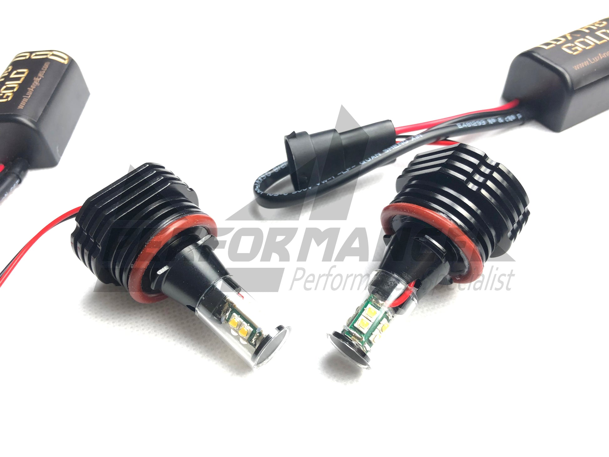 LUX BMW E90 LCI HALOGEN V3 Angel Eyes ML Performance UK