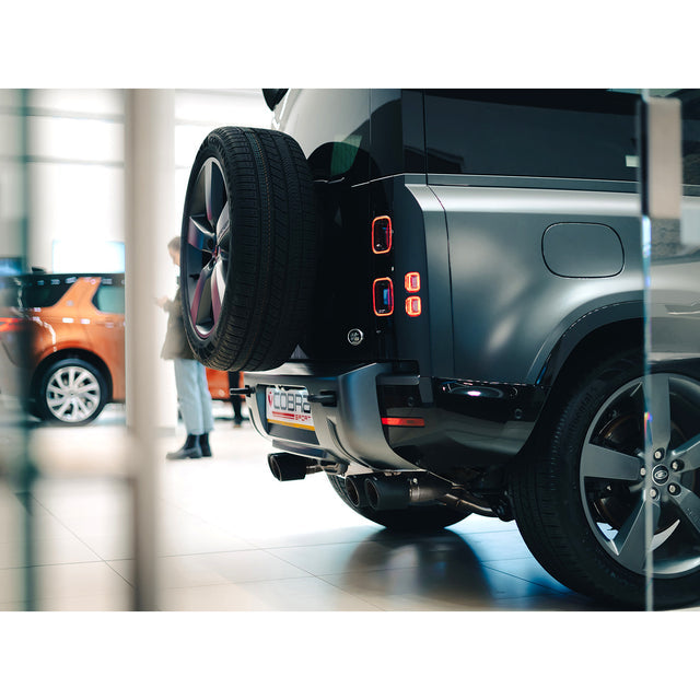 Cobra Exhaust Land Rover Defender 110 V8 P525 (21+) Non-Valved Race GPF/PPF Back Performance Exhaust