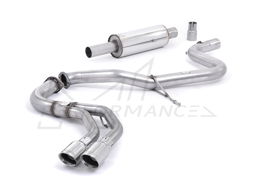 MillTek Audi 8V 8V.5 A3 2.0 TDI 150 Cat-Back Exhaust System - ML Performance UK