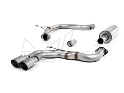 MillTek Audi 8V 8V.5 A3 2.0 TDI 150 Cat-Back Exhaust System - ML Performance UK