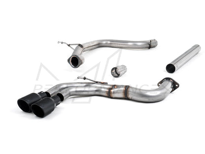 MillTek Audi 8V 8V.5 A3 2.0 TDI 150 Cat-Back Exhaust System - ML Performance UK