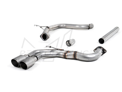 MillTek Audi 8V 8V.5 A3 2.0 TDI 150 Cat-Back Exhaust System - ML Performance UK