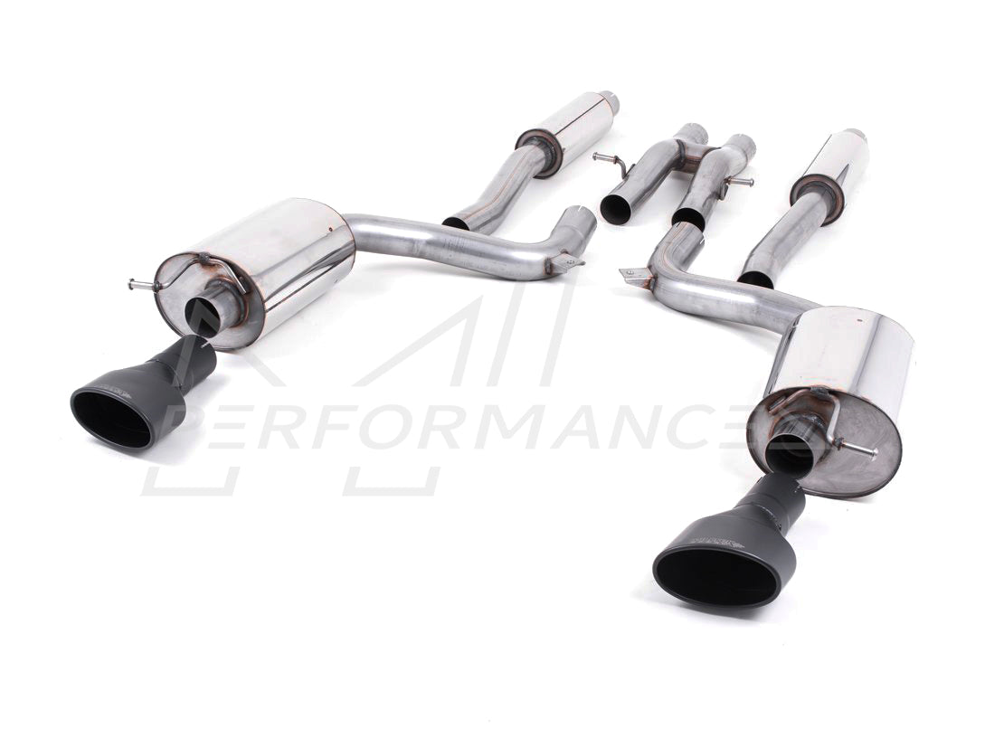 MillTek Audi C6 RS6 Resonated Cat-Back Exhaust - ML Performance UK