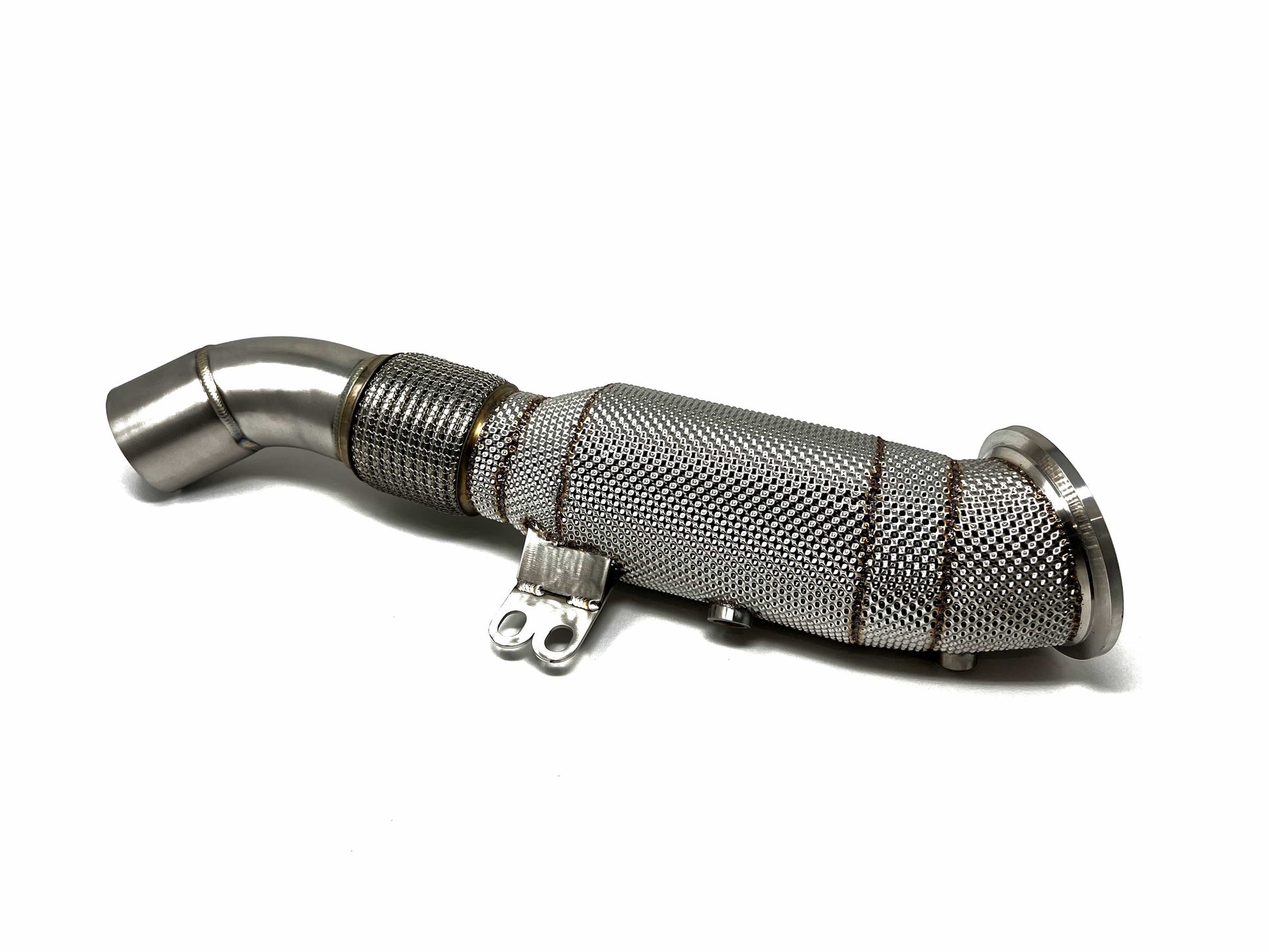 Masata BMW B58 F20 F32 G01 G30 Catted Downpipe With Heat Shield (Inc ...