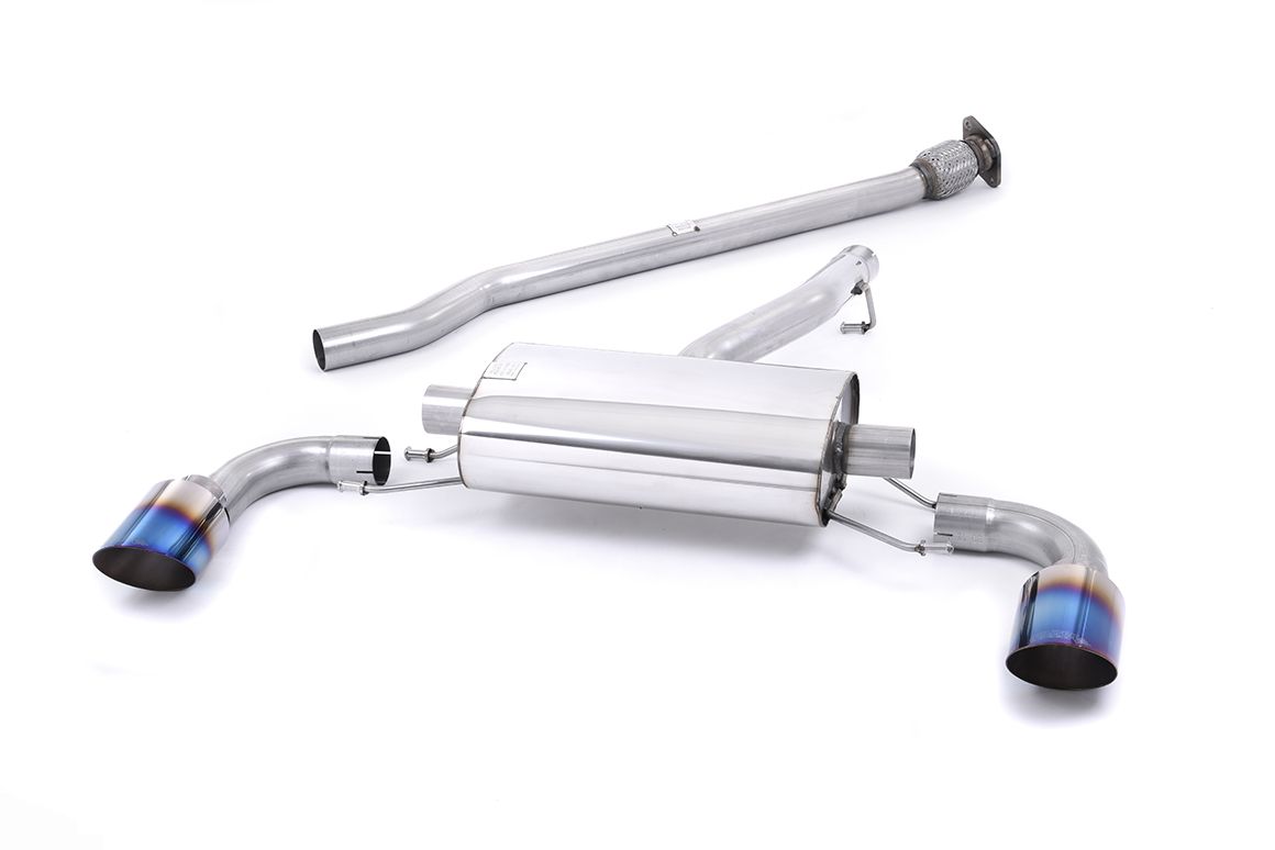 MillTek Subaru Toyota Scion Secondary Cat-Back Exhaust System (BRZ, GT86 & FR-S) - ML Performance UK