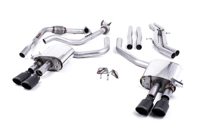 MillTek Audi B9 Non-Resonated Cat-Back Exhaust (S4 & S5)