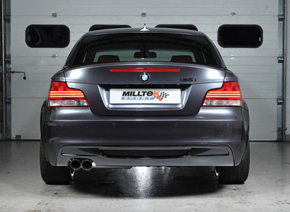MillTek BMW E82 E88 Sport Secondary Cat-back Exhaust 1 Series 135i ML Performance US