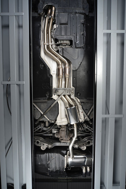 MillTek BMW E82 E88 Sport Secondary Cat-back Exhaust 1 Series 135i ML Performance US