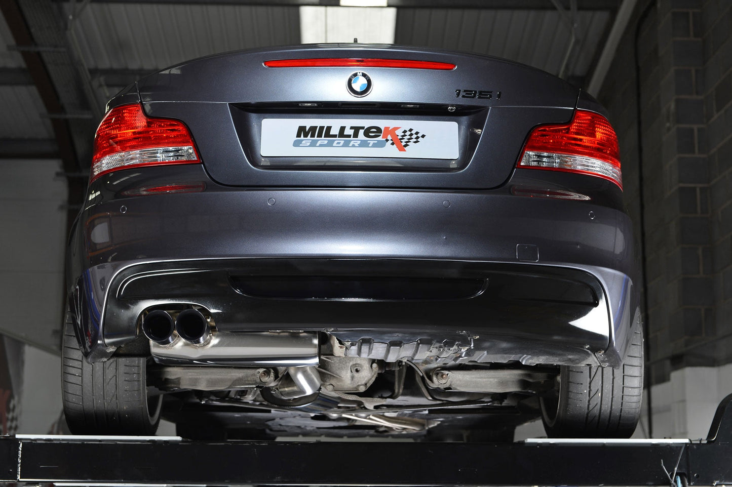 MillTek BMW E82 E88 Sport Secondary Cat-back Exhaust 1 Series 135i ML Performance US
