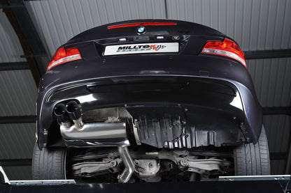 MillTek BMW E82 E88 Sport Secondary Cat-back Exhaust 1 Series 135i ML Performance US