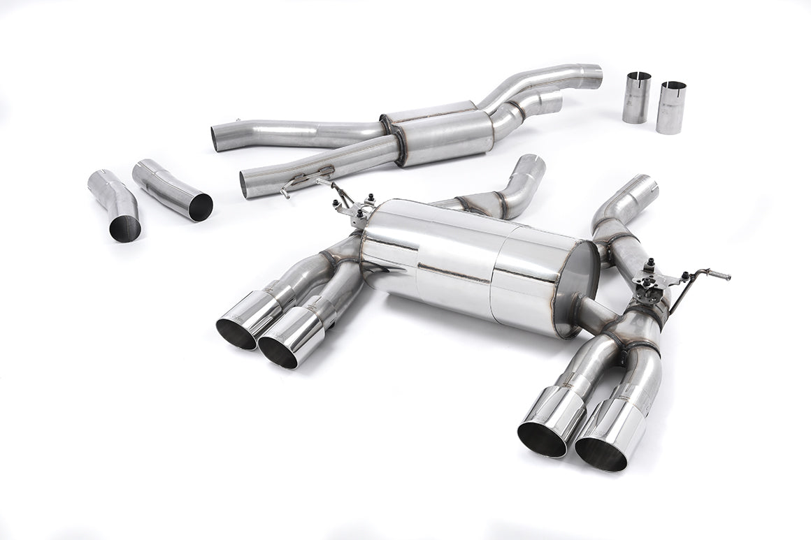 MillTek BMW F80 F82 Cat-back Race Exhaust System (M3 & M4) ML Performance US