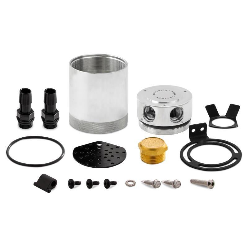 Mishimoto Compact Baffled Oil Catch Can, 2-Port | ML Performance UK