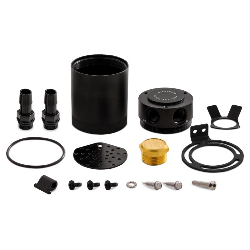 Mishimoto Compact Baffled Oil Catch Can, 2-Port | ML Performance UK