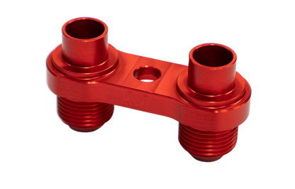 Mosselman N54 N55 S55 AN8 Oil Line Adapter (Inc. M135i, 335i, M2 & M4) - ML Performance UK