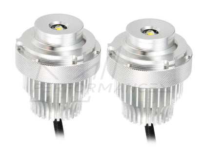 Owl BMW E60 E61 LCI White LED Halo Angel Eyes with Halogen Headlights - ML Performance UK