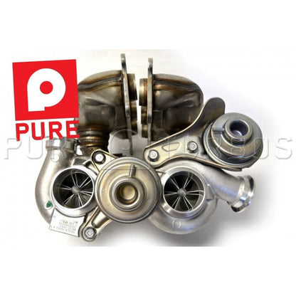Pure Turbos BMW N54 Strage 2 Upgraded Hybrid Turbos (135i & 335i) - ML Performance UK
