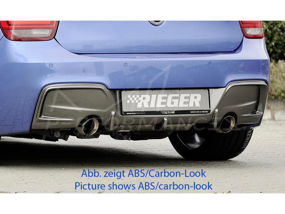 Rieger BMW 1 Series F20 F21 M135i PRE-LCI Diffuser - ML Performance UK